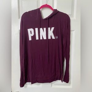 PINK stretch hoodie